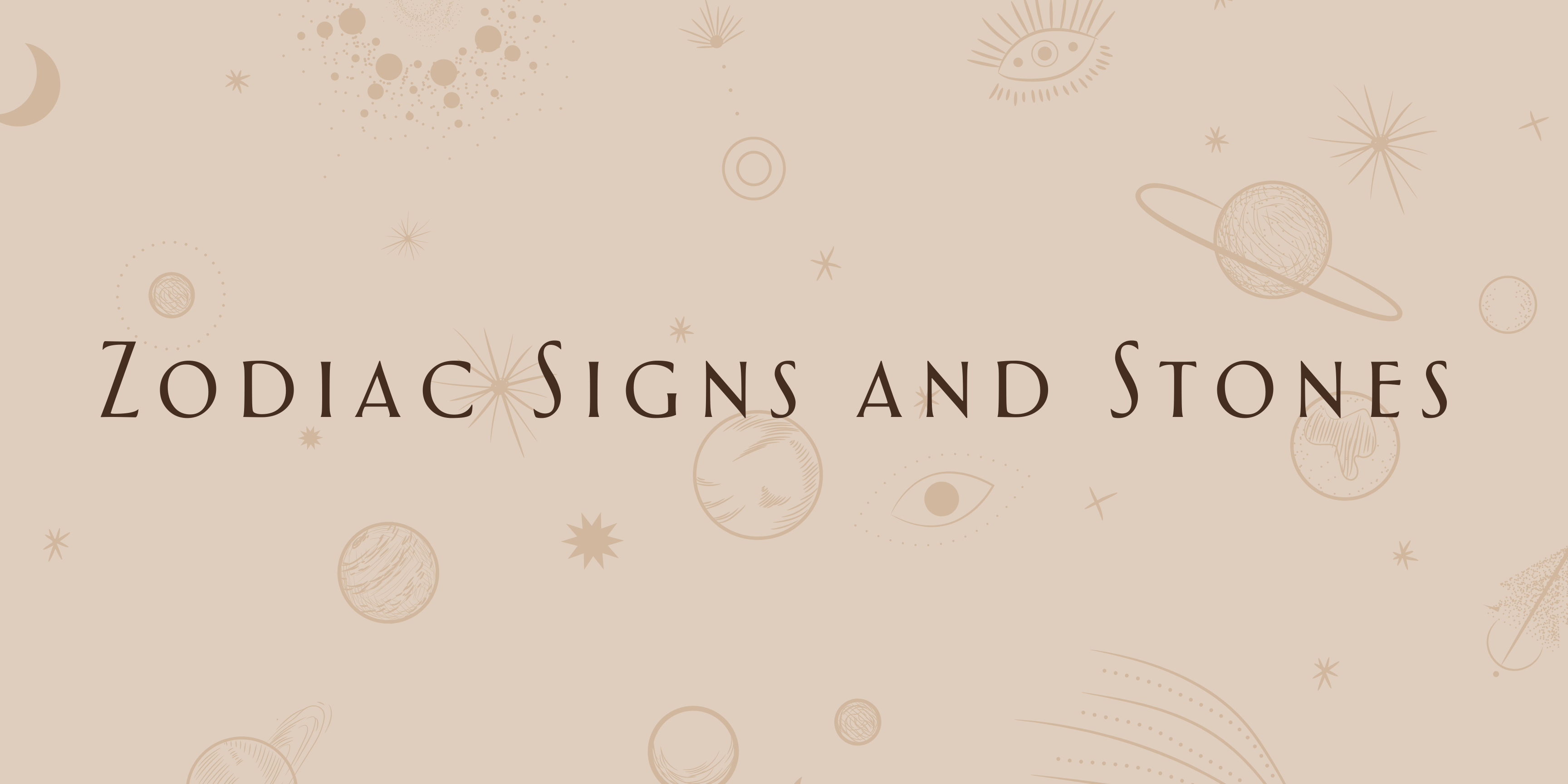 Zodiac Signs and Your Alternative Birthstone