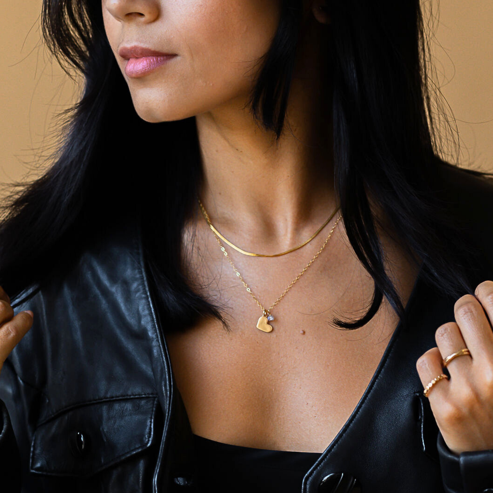 Herringbone Layering Necklace