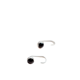 Silver J-Hook Earrings