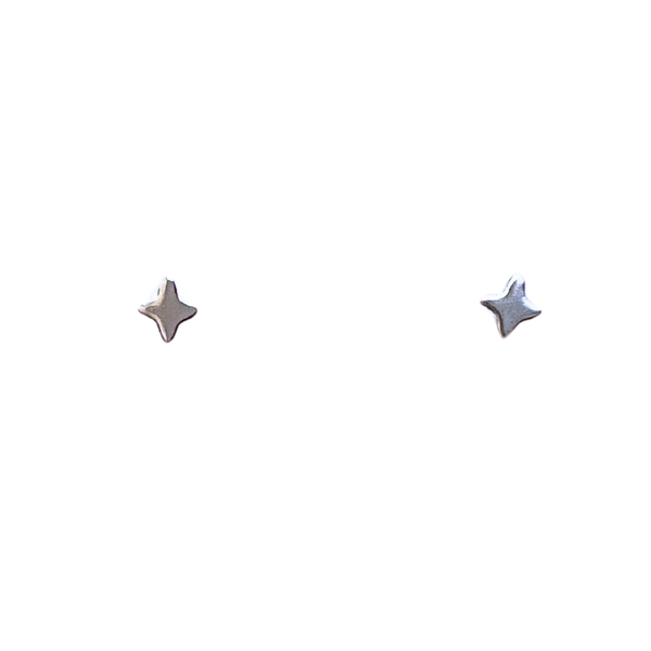 Unity Silver Star Earrings