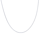 Silver French Roper Layering Necklace