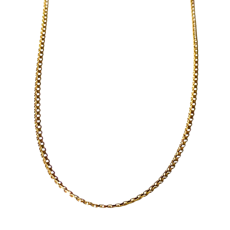 Box Chain Layering Necklace