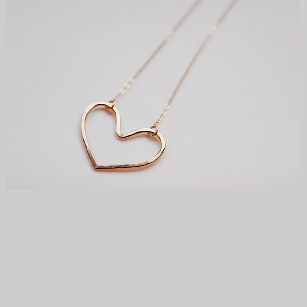 Gold Small Heart Necklace