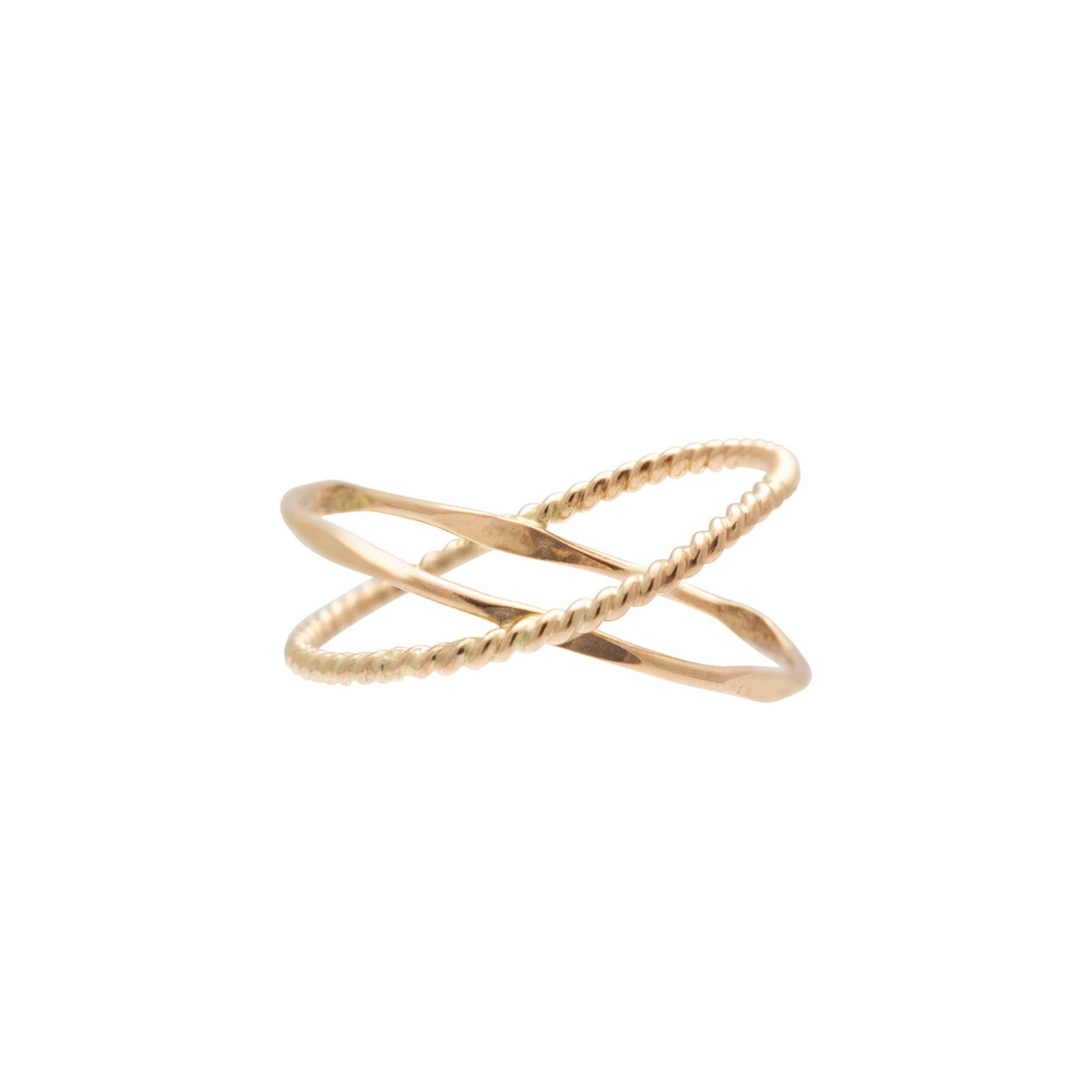 Gold Orbit Ring