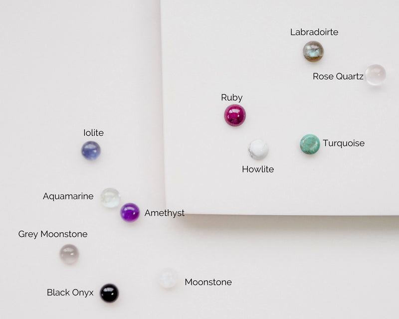 Full look at all our gemstone options
