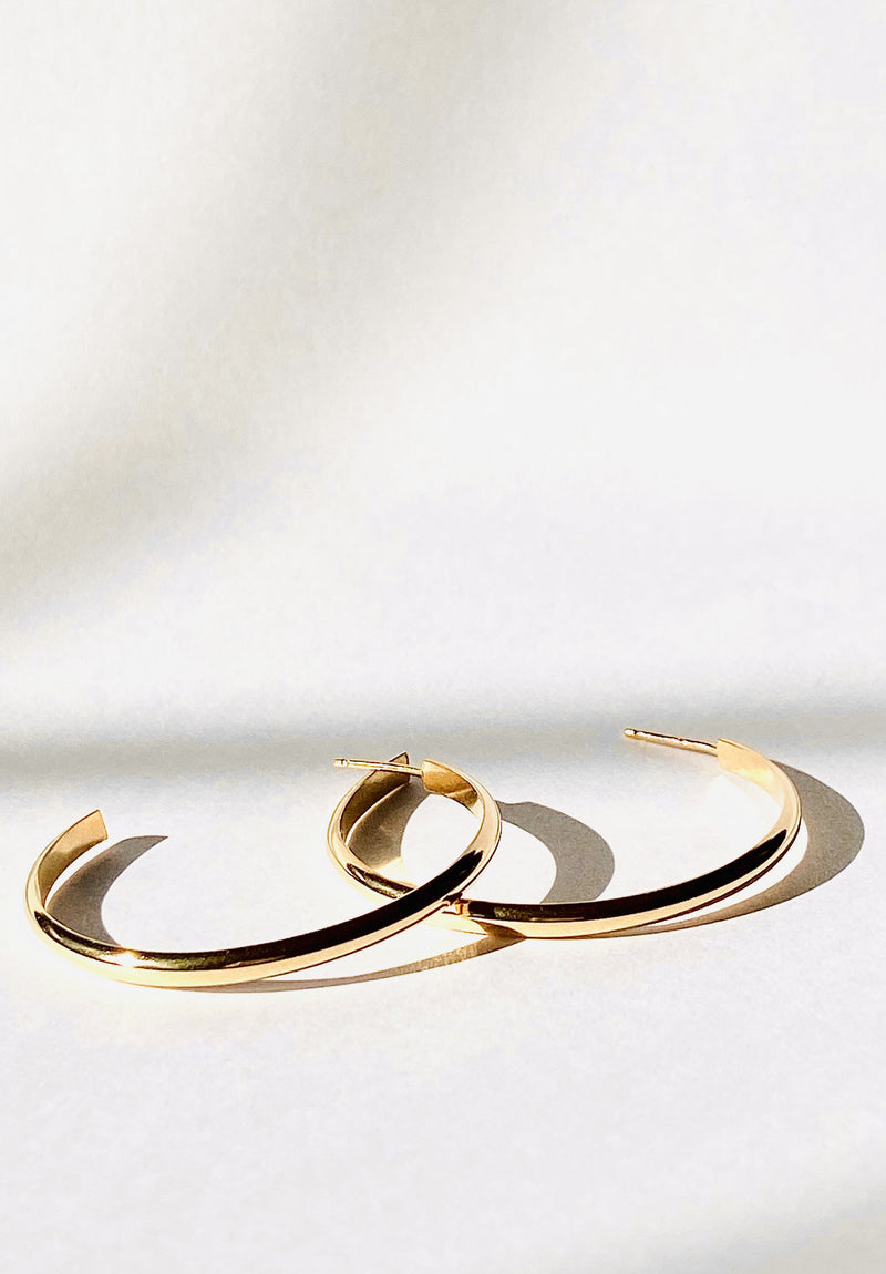 Everyday Gold Large Hoops